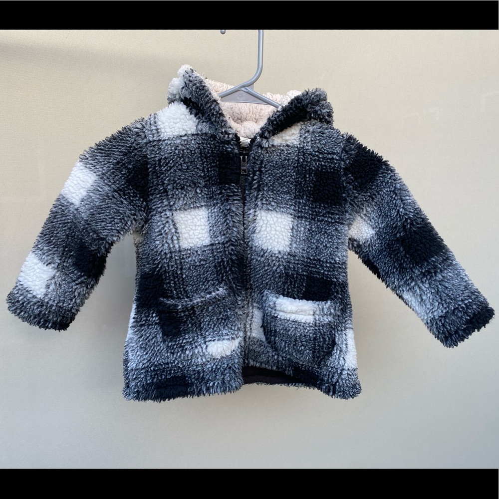 Tucker Tate Baby girl Black Warm Coat 18 m